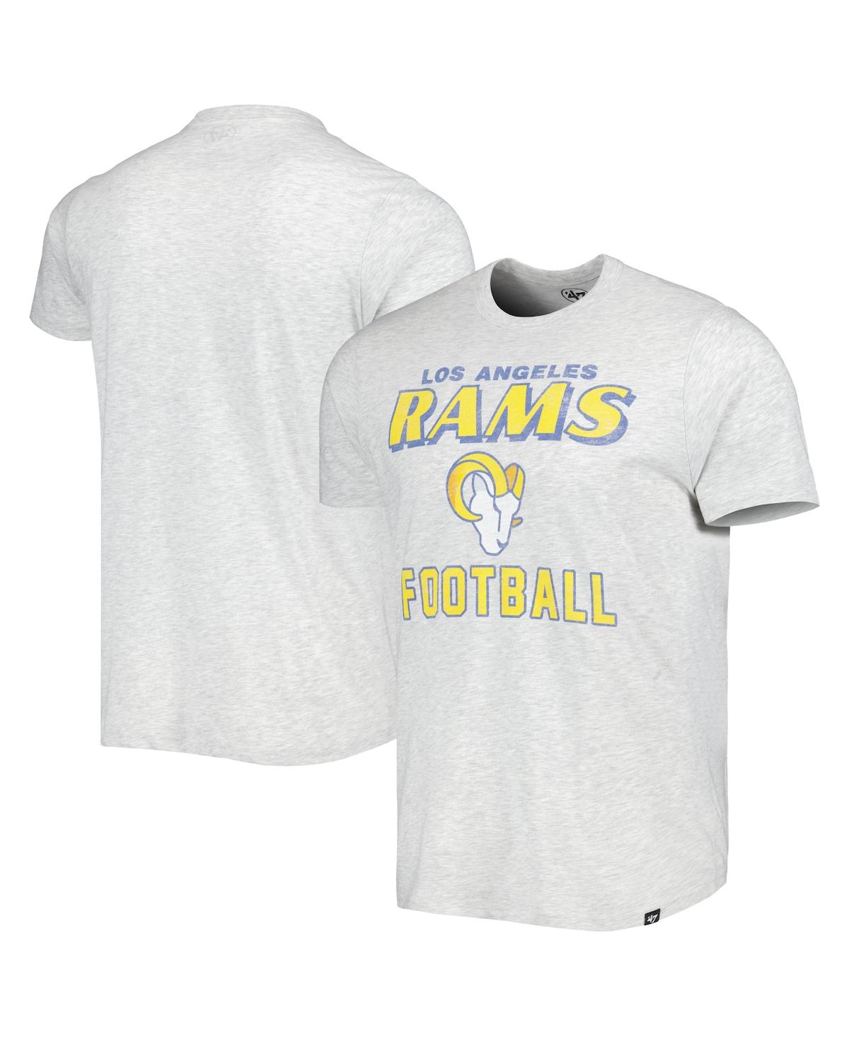 47 Brand Men's Heathered Gray Los Angeles Rams Dozer Franklin Lightweight T-Shirt