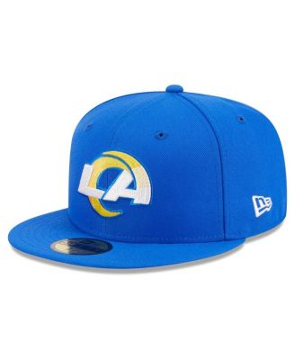Men's Royal Los Angeles Rams Main Patch 59FIFTY Fitted Hat