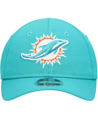 Toddler Aqua Miami Dolphins Main 9FORTY Adjustable Hat