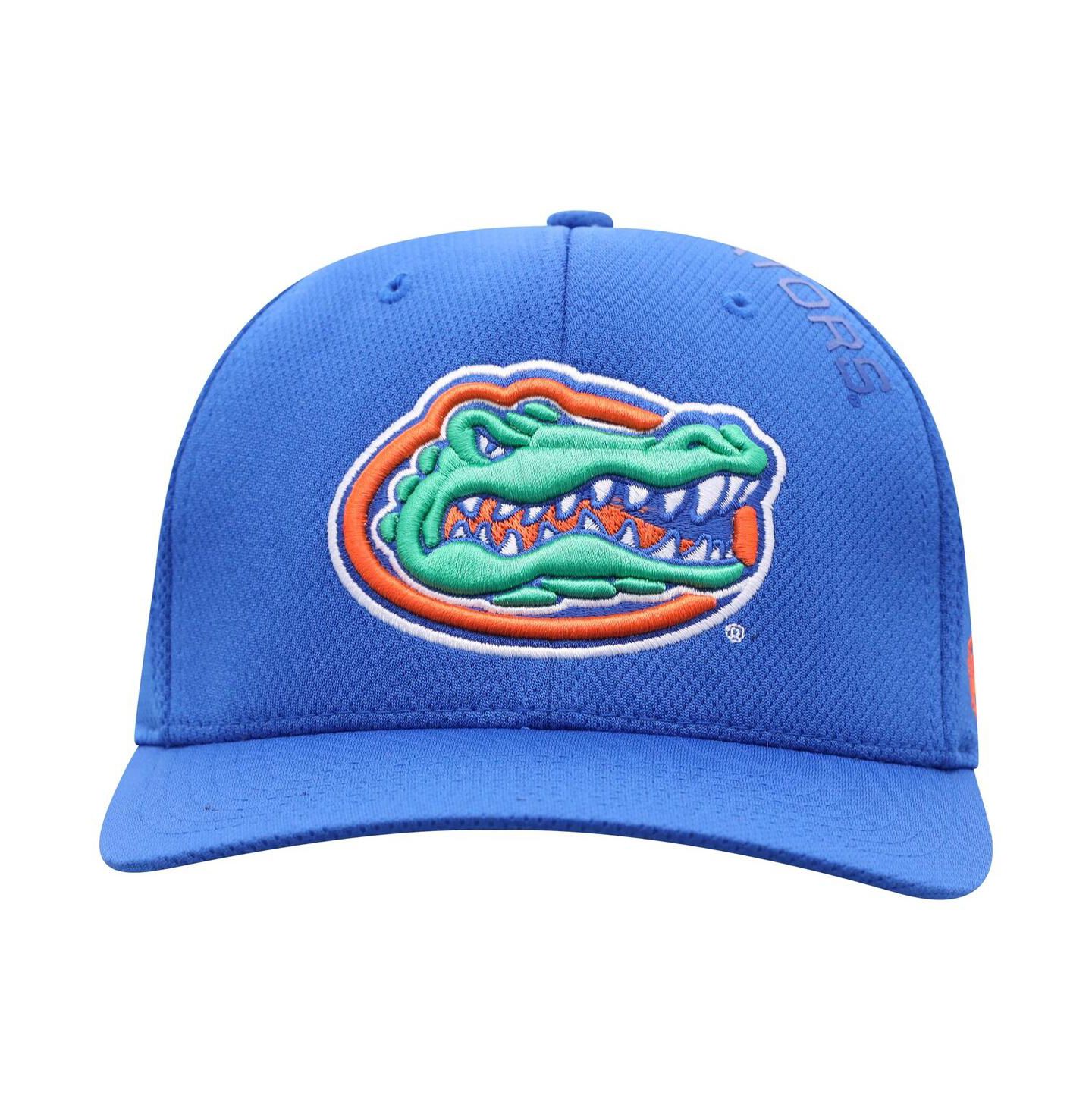 Мужская кепка Top of the World Royal Florida Gators Reflex 2.0 Flex Hat — фото 2