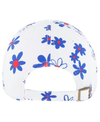 Girls Toddler White New York Giants Daisy Delight Clean Up Adjustable Hat