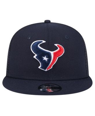 Big Boys and Girls Navy Houston Texans Main Trucker Snapback Hat