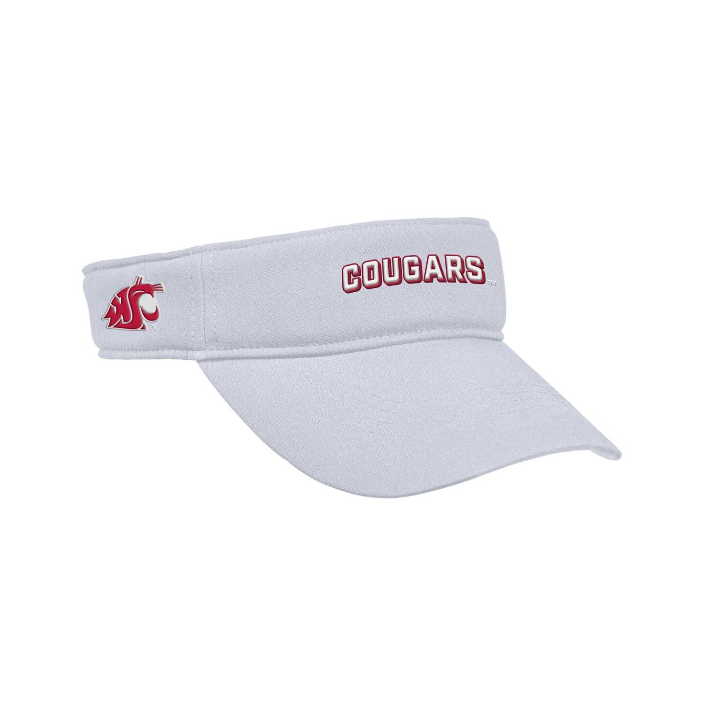 Мужские козырьки Nike White Washington State Cougars 2025 On-Field Ace Performance Adjustable Hat — фото 2