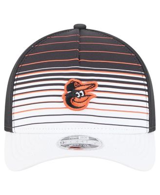 Men's Black Baltimore Orioles Gradient 9FORTY M-Crown Adjustable Hat
