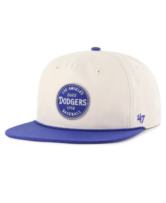 '47 Brand - Men's Cream Los Angeles Dodgers Payson Captain Adjustable Hat