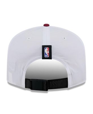 Men's White/Wine Cleveland Cavaliers 2025 NBA Draft On-Stage Nylon 19TWENTY Adjustable Hat