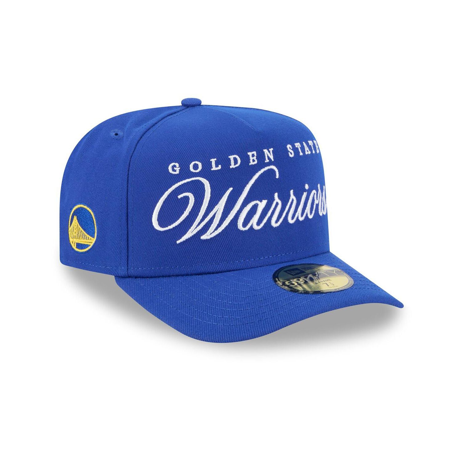 Men's Royal Golden State Warriors 2025 NBA Draft A-Frame 59FIFTY Fitted Hat