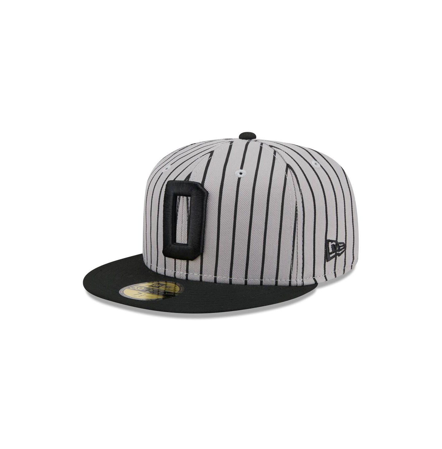 Мужская кепка New Era Gray Frisco RoughRiders Theme Nights 59FIFTY Fitted Hat — фото 1