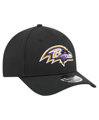 Men's Black Baltimore Ravens Team Collection 9FORTY M-Crown Adjustable Hat