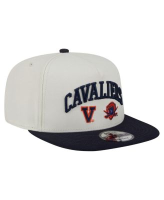 Men's White Virginia Cavaliers Collegiate 9FIFTY A-Frame Snapback Hat