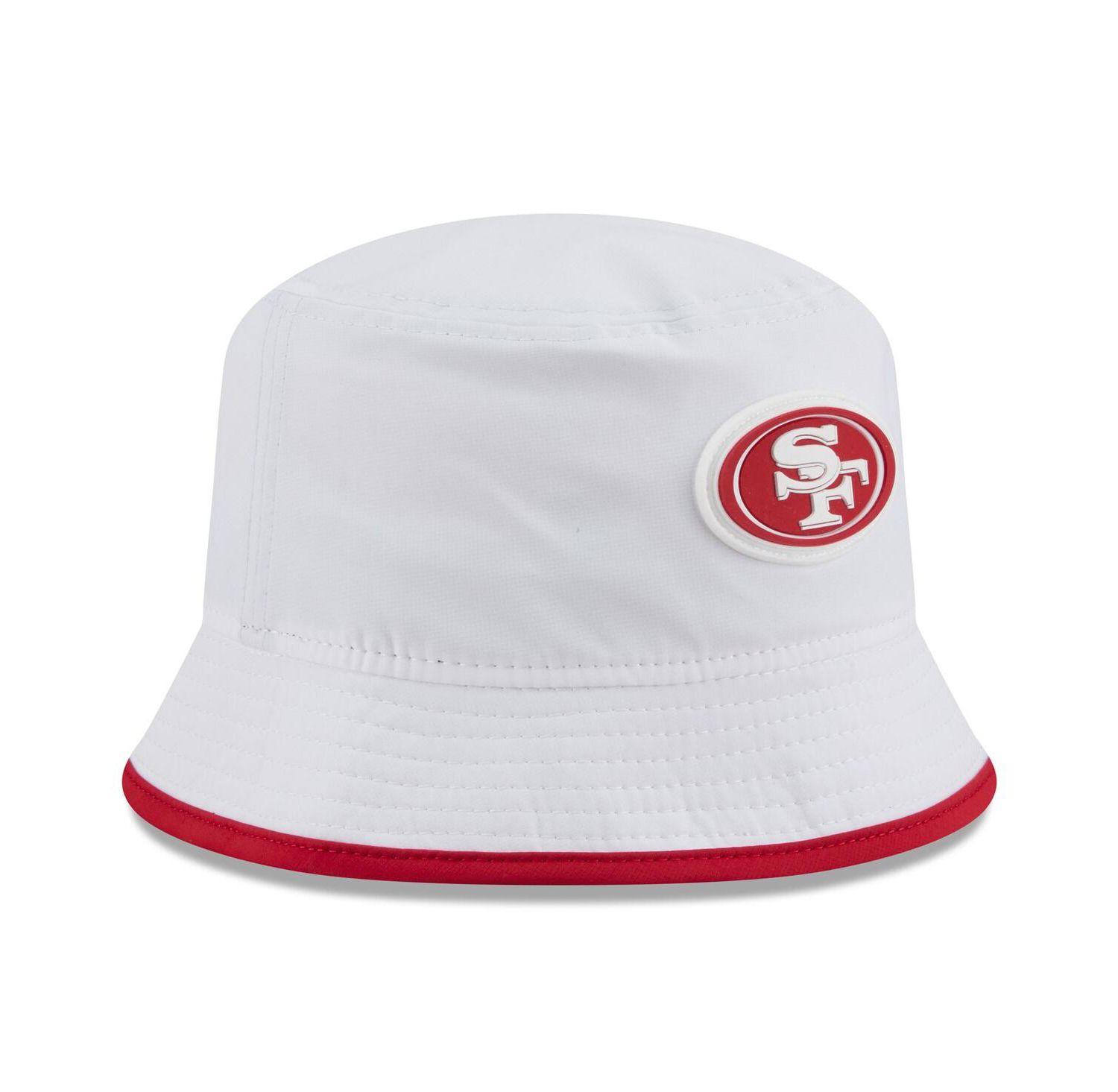 Men's White San Francisco 49ers 2025 NFL Training Camp Stretch Bucket Hat
