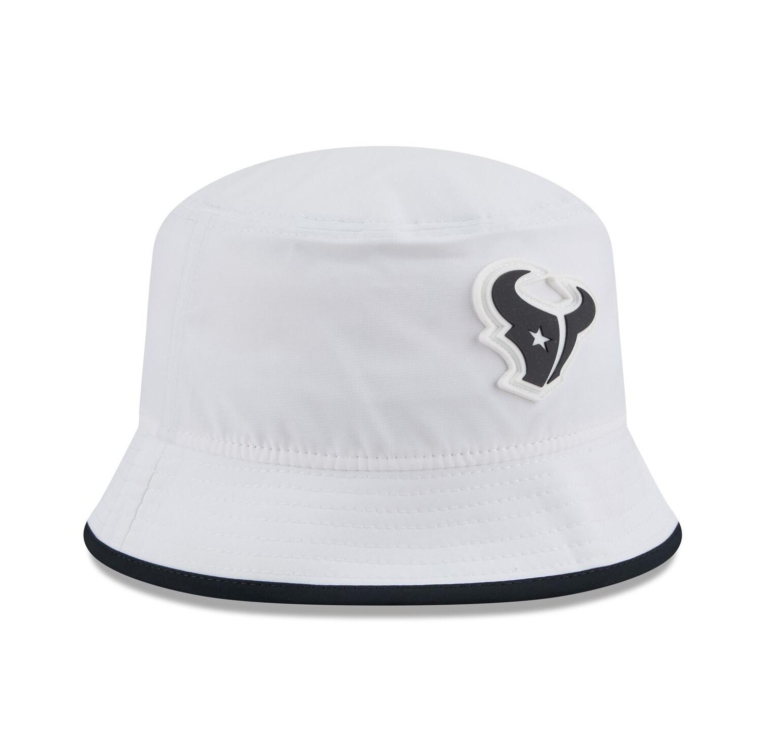 Men's White Houston Texans 2025 NFL Training Camp Stretch Bucket Hat