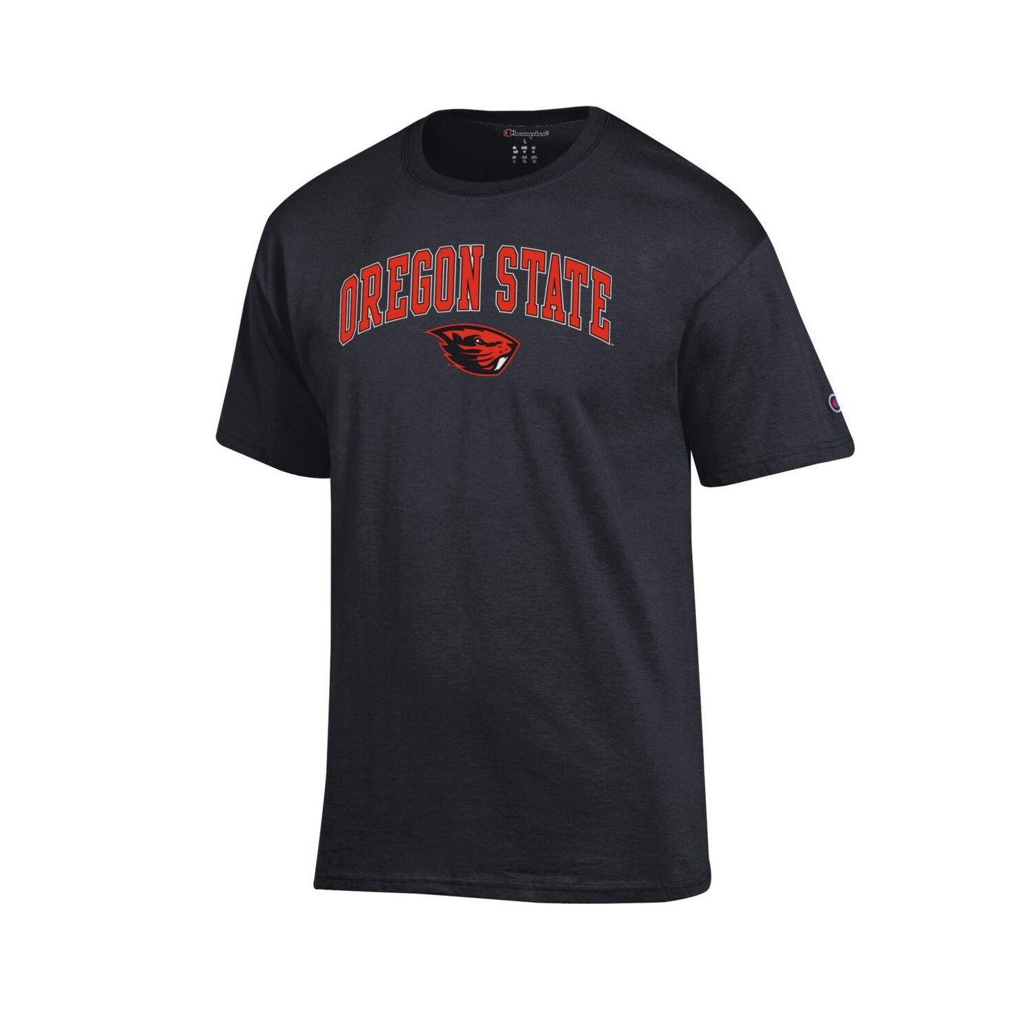 Men's Orange Oregon State Beavers Arched Logo T-Shirt