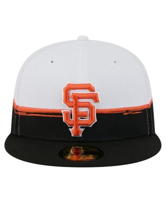 Men's Black/White San Francisco Giants Paint Stroke 59FIFTY&nbsp;Fitted Hat