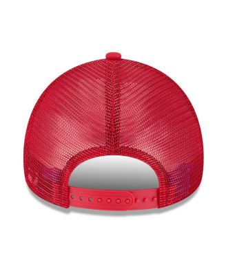 Men's Red Philadelphia Phillies 2025 Big League Chew A-Frame 9FORTY Adjustable Trucker Hat