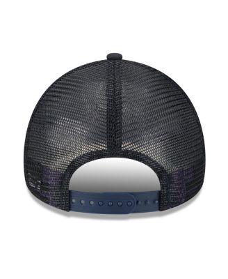 Men's Navy Detroit Tigers 2025 Big League Chew A-Frame 9FORTY Adjustable Trucker Hat