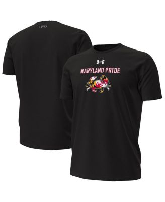 Under Armour - Men's Black Maryland Terrapins Maryland Pride Crab T-Shirt