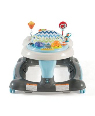 Toddler 3-in-1 Activity Walker and Rocker with Jumping Board - Blue