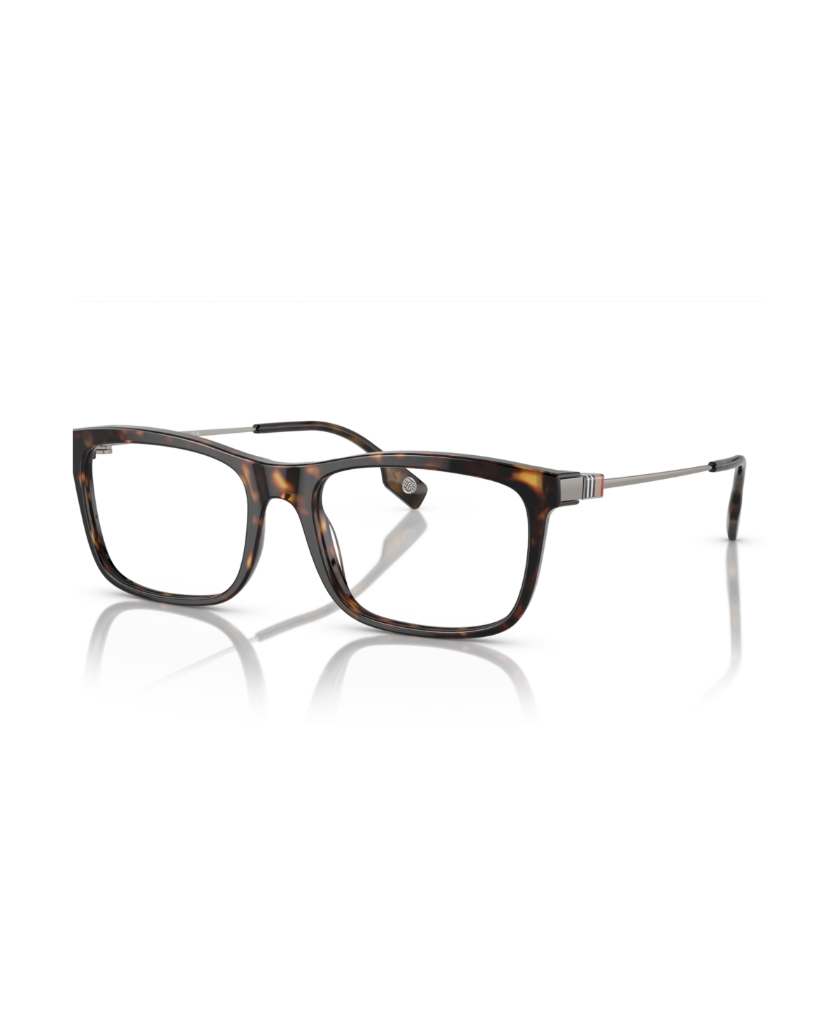 Men's Rectangle Eyeglasses, BE2384 - Dark Havana