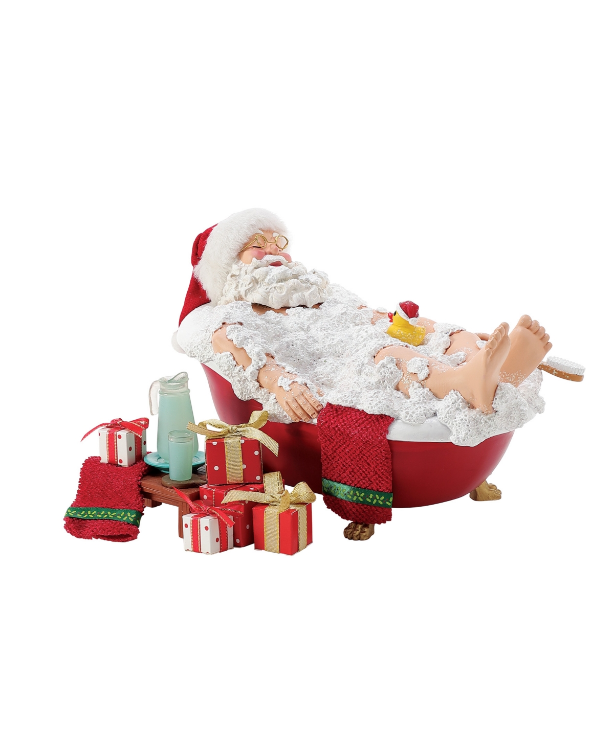 Department Five Possible Dream Santa Comfort And Joy Figurine In Multi