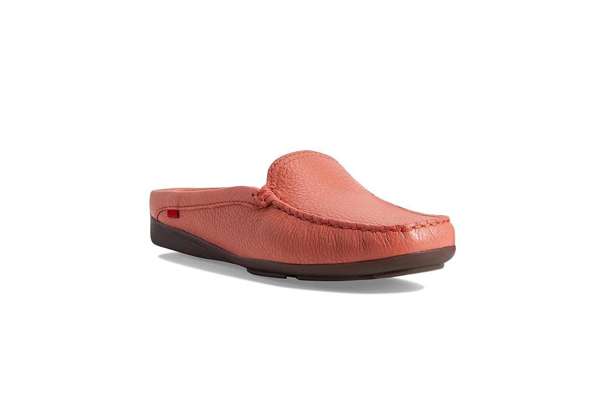Womens Briarwood Slip On Comfort Mule - Sky blue svelte patent