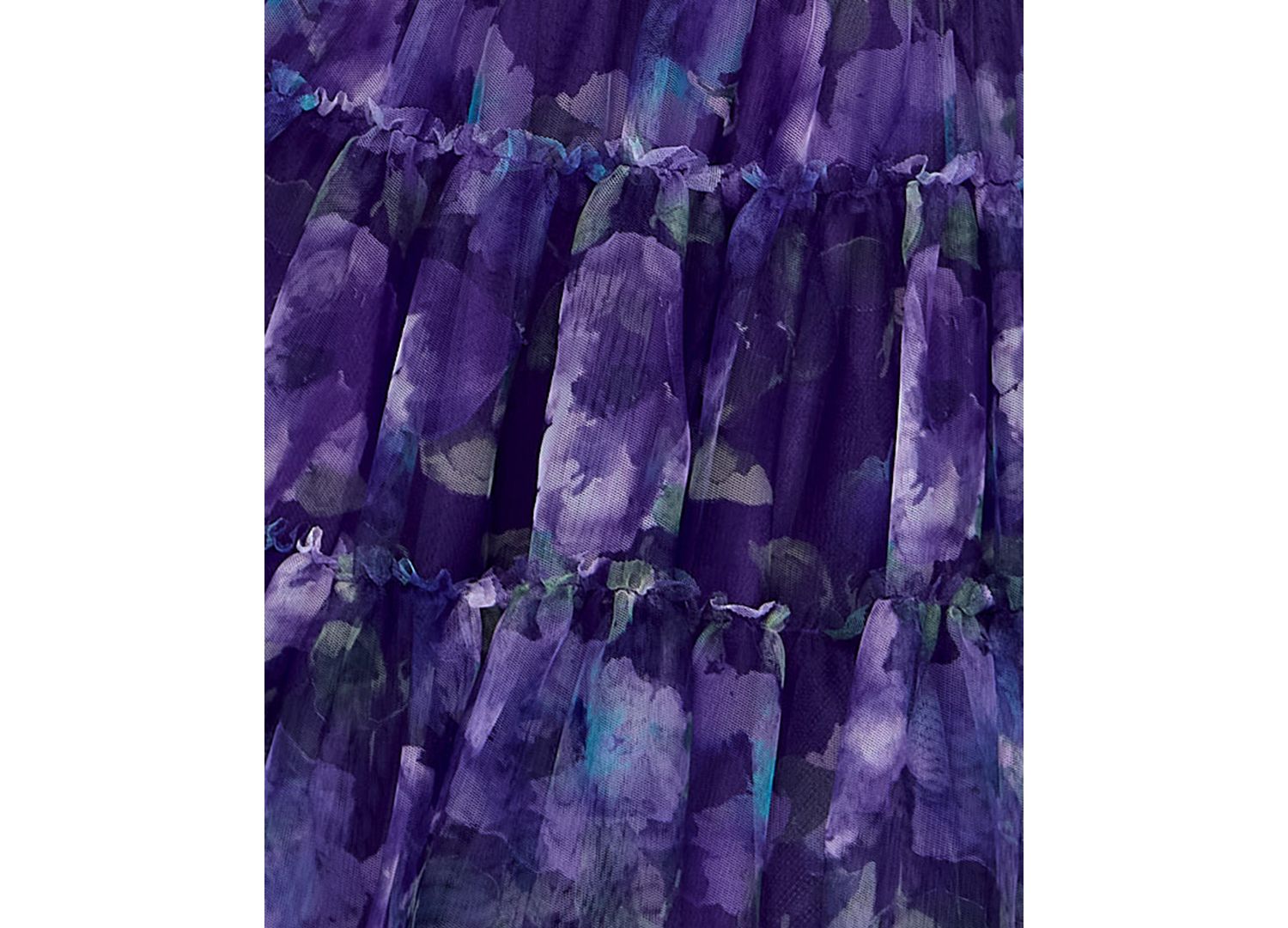 SENI & CADE Juniors' Twisted Printed Mesh Fit & Flare Dress