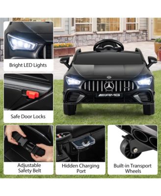 12V Kids Ride on Car w/Remote Rocking Function Transport Wheels Lights & Music