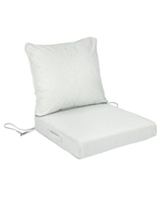 21x21 Inch Outdoor Deep Seat Cushion Set with Adjustable Straps and Waterproof