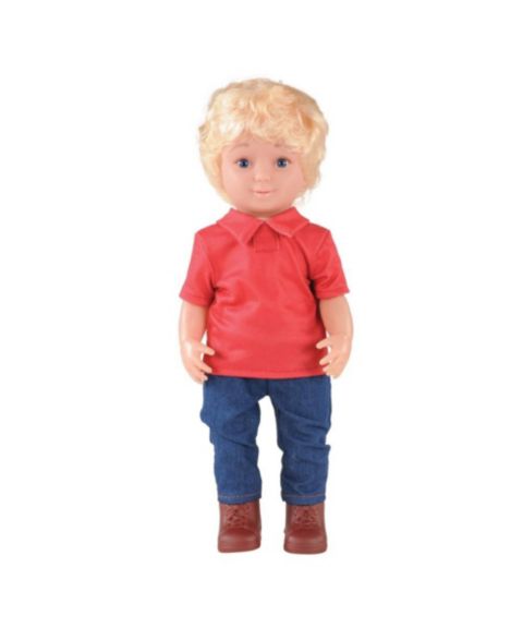 Детская кукла Kaplan Early Learning 16" Multiethnic Doll - Caucasian Boy, цвет: Assorted Pre-Pack