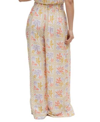 Women's Matisse Wide Leg Patchwork Floral Print Trouser