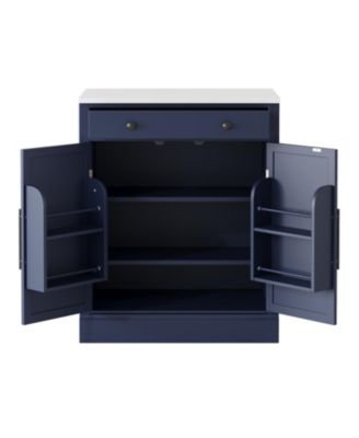 Freestanding Kitchen Pantry/Buffet - Set of 2