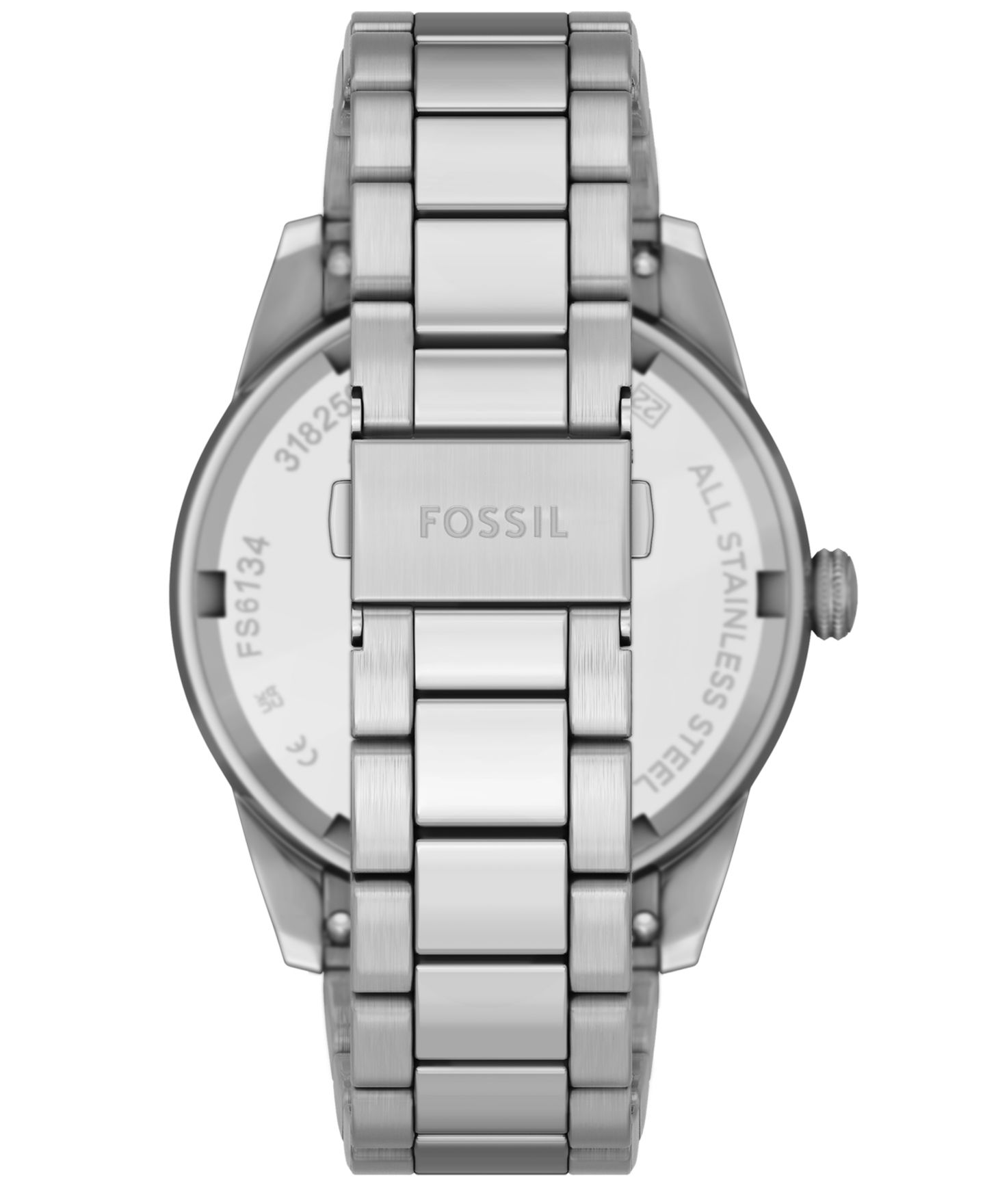 Мужские часы Fossil Pearson Multifunction Stainless-Steel Watch, 42mm — фото 3