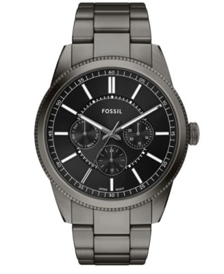Fossil Men's Pearson Multifunction Gunmetal Stainless-Steel Watch