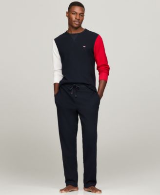 Men's Thermal Logo Long-Sleeve Pajama Shirt