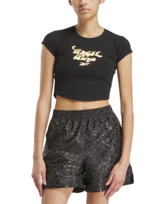 Reebok - Women's Cropped Graphic Tee