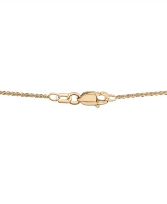 Diamond Bezel 17-1/4" Lariat Necklace (1 ct. t.w.) in 14k Gold or 14k White Gold, Exclusively at Macy's