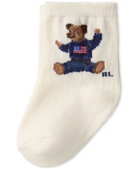 Носки Bear — Polo Ralph Lauren, цвет: Белый
