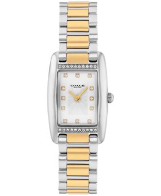Coach Silver and Tan Watch Coach Classic Signature Women main image 2