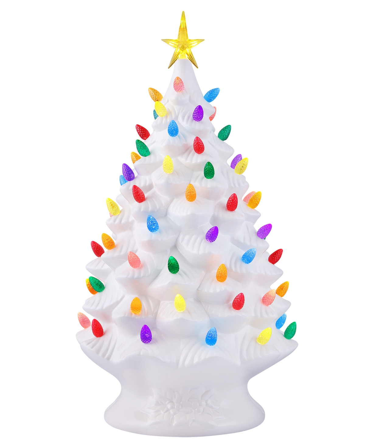 Mr. Christmas 24" Nostalgic Christmas Tree In White