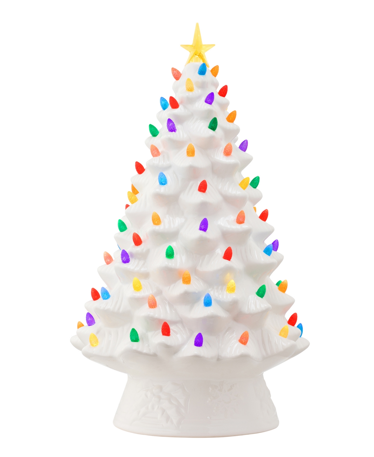 Mr. Christmas 18" Nostalgic Christmas Tree In White