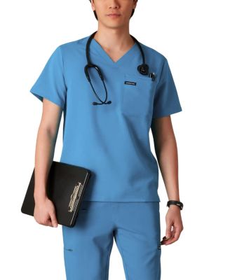 Men's Brighton 3-Pocket Scrub Top for Men