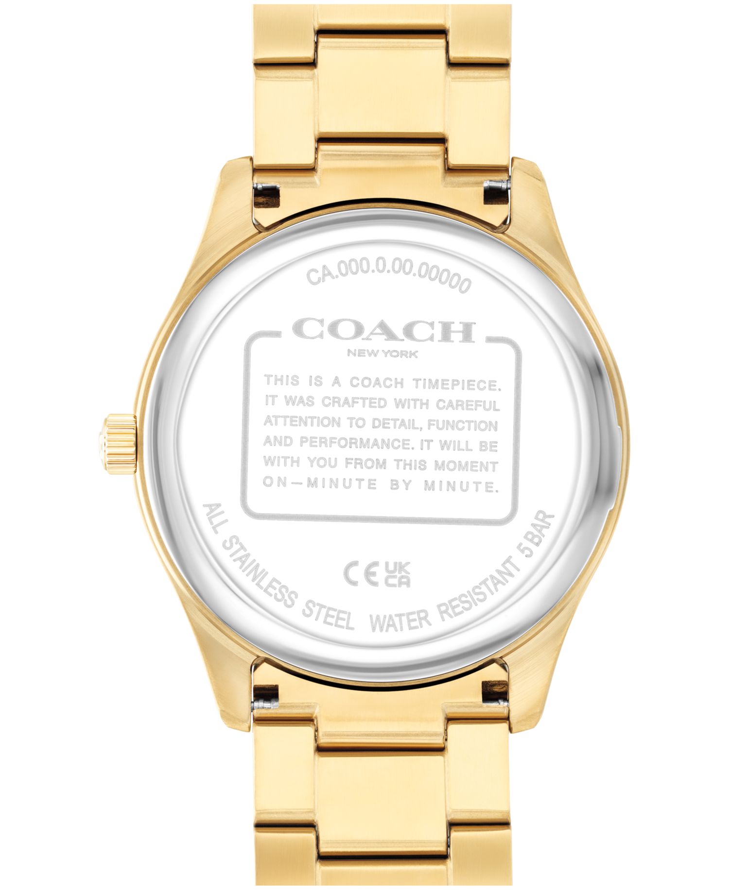 Men's Oliver Gold Tone Stainless Steel Bracelet Watch, 41mm