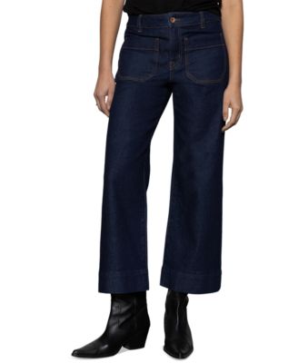 Women's The Marine Comfort-Stretch Wide-Leg Jeans