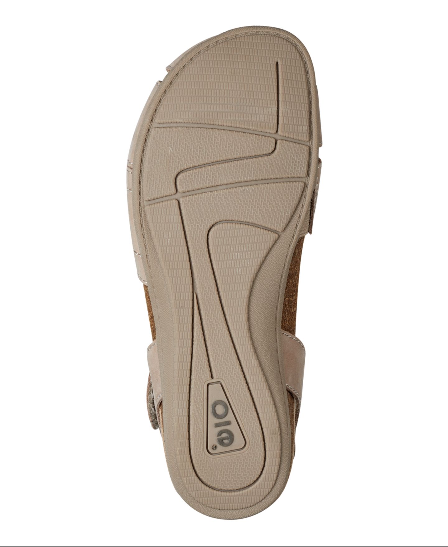 Женские сандалии Earth Birdine Cutout Flat Slingback, цвет: Бежевый кожаный — фото 5