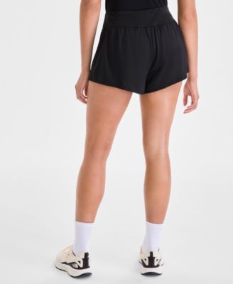 Women's Relaxed High-Rise Flounce Shorts, Macy's Exclusive 