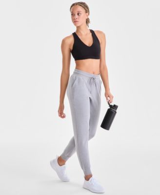 ID Ideology - Women's Relaxed High-Rise Heathered Fleece Joggers