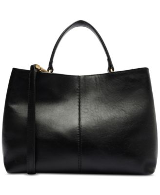 Delphine Large Leather Shopping Bag