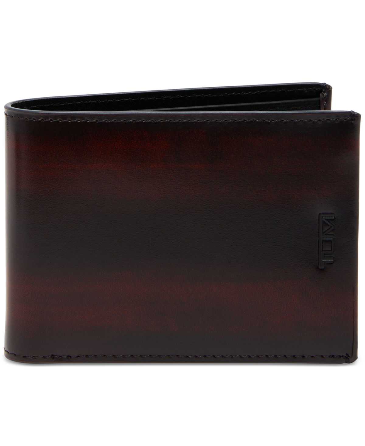 Tumi Nassau Slg Double Billfold Wallet In Brown