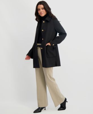 Women's Collared Single-Breasted Coat