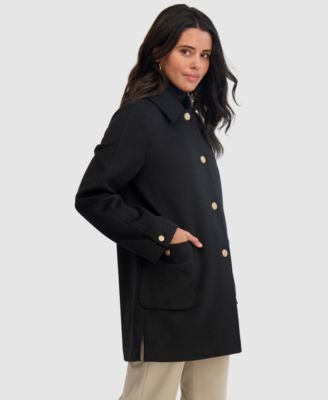Women's Collared Single-Breasted Coat